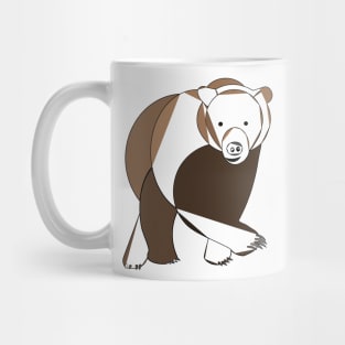 Mosaic bear Mug